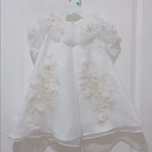 Beautiful White Flower Dress